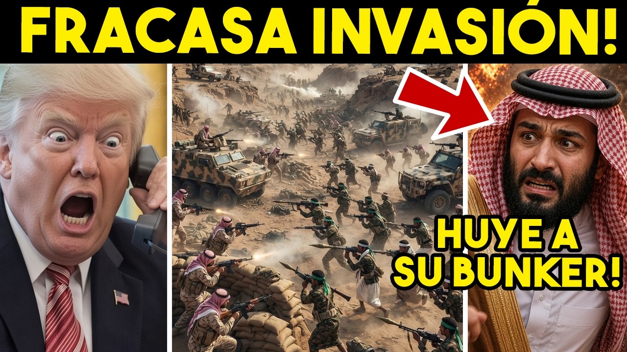 Se desata el infierno! CAEN TROPAS, FRACASA ATAQUE. Trump se esconde, fin del reino.