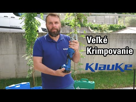 Krimpovanie so strojom Klauke EKM 60 ID