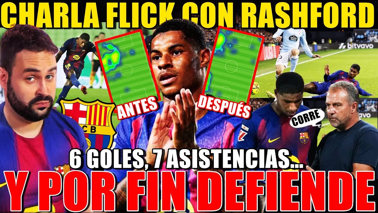 🚨CHARLA FLICK-RASHFORD ¡Le PIDIÓ DEFENDER MÁS! GAN CAMBIO en el ÚLTIMO PARTIDO y ¡NÚMEROS de CRACK!