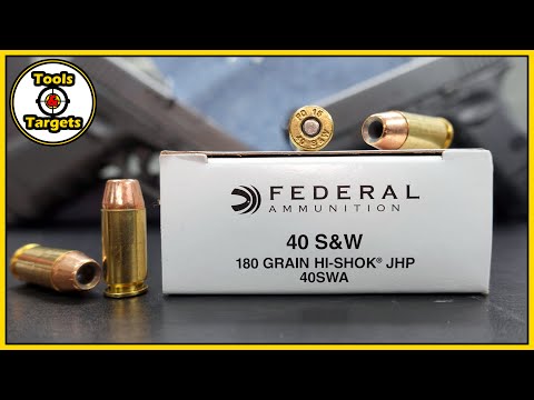 PRE-Post!...Federal Classic Hi-Shok .40 S\u0026W Self-Defense AMMO Ballistic Gel Test \u0026 Review!