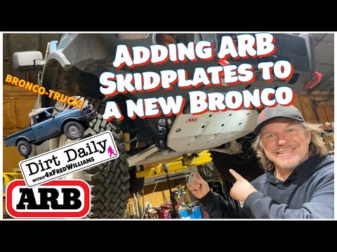 Dirt Daily. New Bronco truck gets Skid Plates