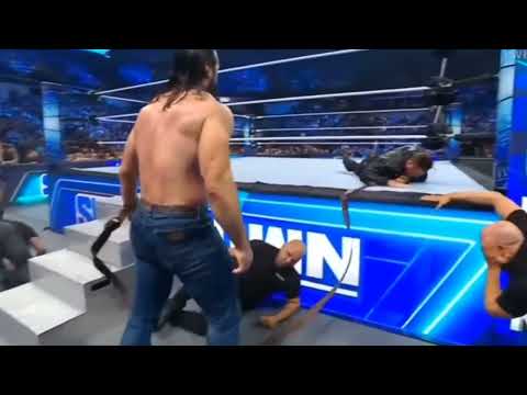 drew mcintyre attacks karrion kross smackdown highlights