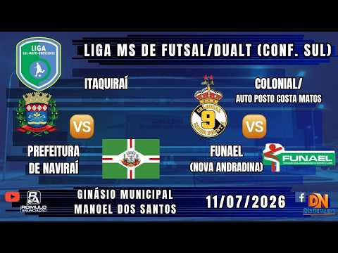 #---- (R1) 🏆 Liga MS Dualt de Futsal / ⚽ (2 JOGOS) ⚽