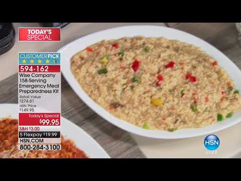 HSN | Preparedness Event featuring Wise Foods 02.02.2018 - 12 AM