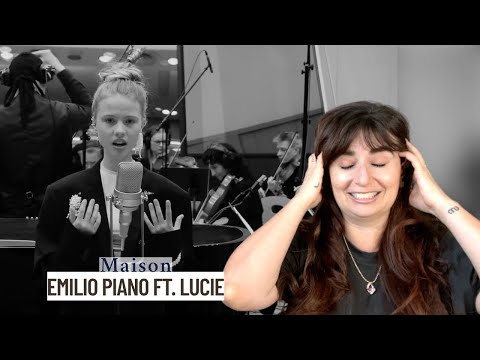 Emilio Piano ft Lucie - Maison - Vocal Coach Reaction & Analysis