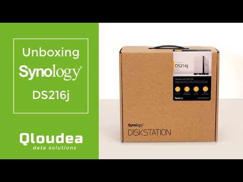 Unboxing Synology DS216j - NAS de 2 bahías