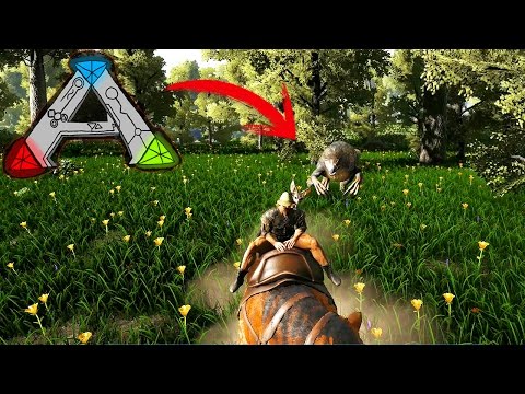 ARK VANILLA #16 - FUI ATACADO POR UM THERIZINOSSAURO! OLHA NO QUE DEU!
