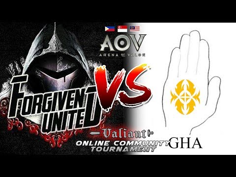 Forgiven United (Squammy Version) vs. GodHandApostle - Highlights - AOV Community Tournament