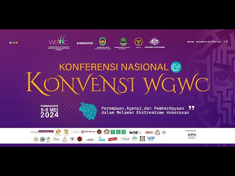 Live Streaming Pembukaan Konferensi dan Konvensi WGWC 2024