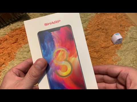 SHARP AQUOS S3 Global Version Quick Unboxing