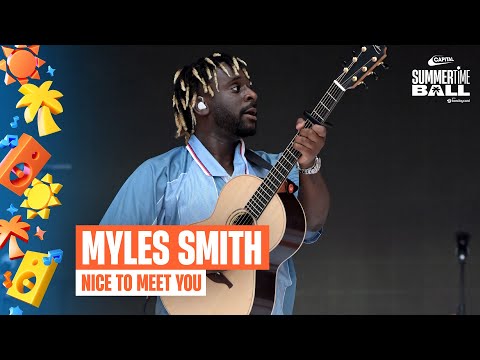 Myles Smith - Nice To Meet You (Live at Capital’s Summertime Ball 2025) | Capital