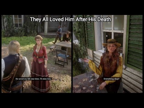 Gang's Reaction To Kieran's Death Is Just Sad - RDR2