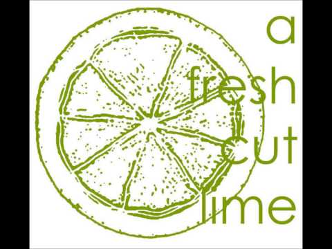 A fresh cut lime - Being dead