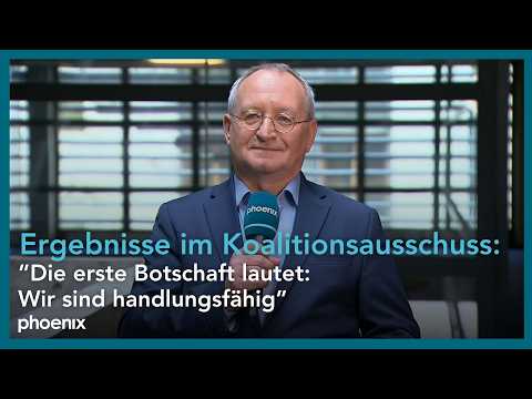 Video Thumbnail: Erhard Scherfer (phoenix Berlin) zu den Ergebnissen des Koalitionsausschusses | 13.04.2026