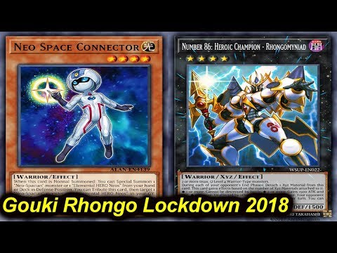 【YGOPRO】GOUKI RHONGO LOCKDOWN DECK *december 2018*