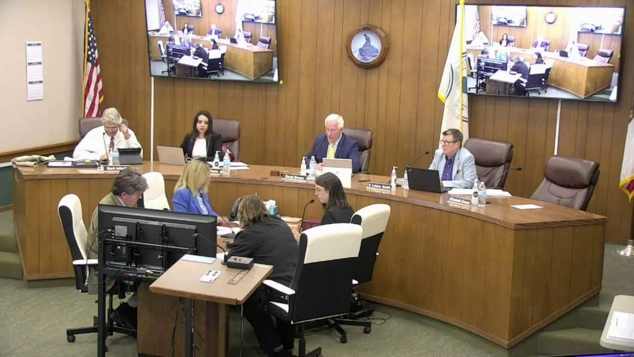 Solvang City Council meeting, July 13, 2026. Source: City of Solvang/YouTube.