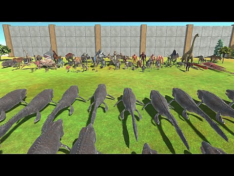 MOSASAURUS VS FACTION similliar price - Animal Revolt Battle Simulator