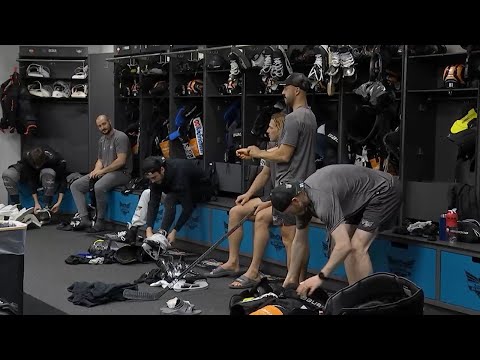 Eishalle backstage: Kabinen-Talk mit Black Wings