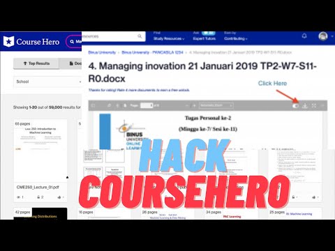CARA CEPAT DOWNLOAD DOKUMEN DI COURSEHERO 2021 WORK...