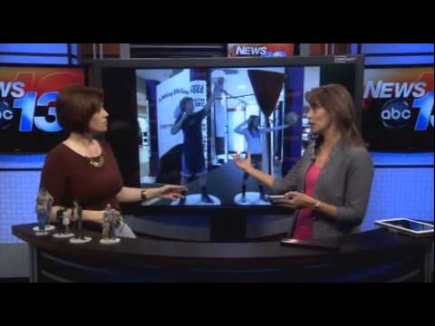 How to get 3D Full Body Scan at Artec Shapify Booth - ABC News with Francie Black