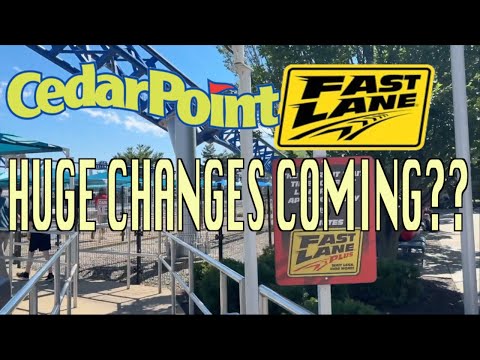 HUGE Changes Coming To Cedar Point's Fast Lane? Cedar Point's Survey Says....