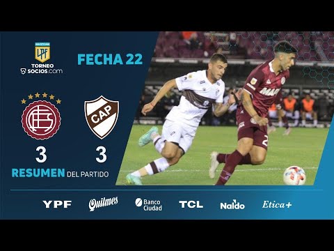 #TorneoSocios | Fecha 22 | resumen de Lanús - Platense