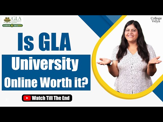  GLA University Online: University Review