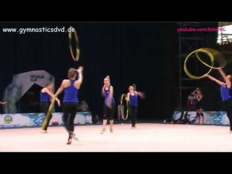 Russia 5 hoops Podium Training - WC Tashkent 2017
