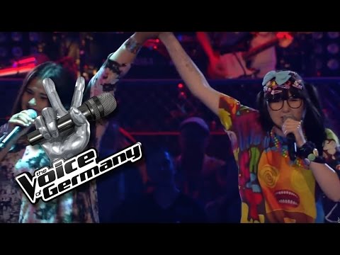 Royals - LORDE | Jamie-Lee Kriewitz vs Meike Rosendahl | The Voice of Germany 2015 | Battles