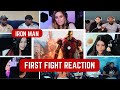 IRON MAN First Fight Scene Reaction Mashup | IRON MAN