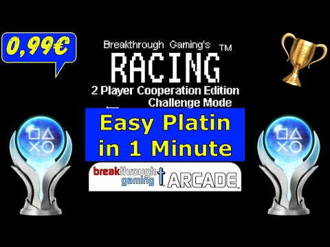 RACING (2 Player Cooperation Edition) (CHALLENGE MODE) | Super Leichte Platin 🏆 | Trophäen Guide