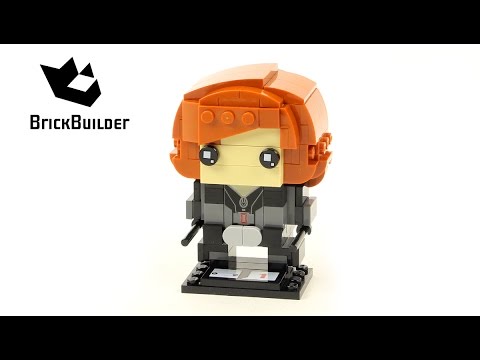 Vidéo LEGO BrickHeadz 41591 : Black Widow