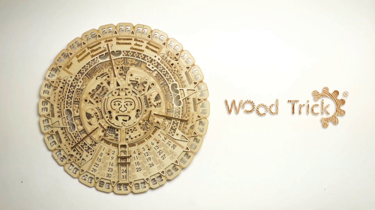 WoodTrick Bausatz Maya-Kalender