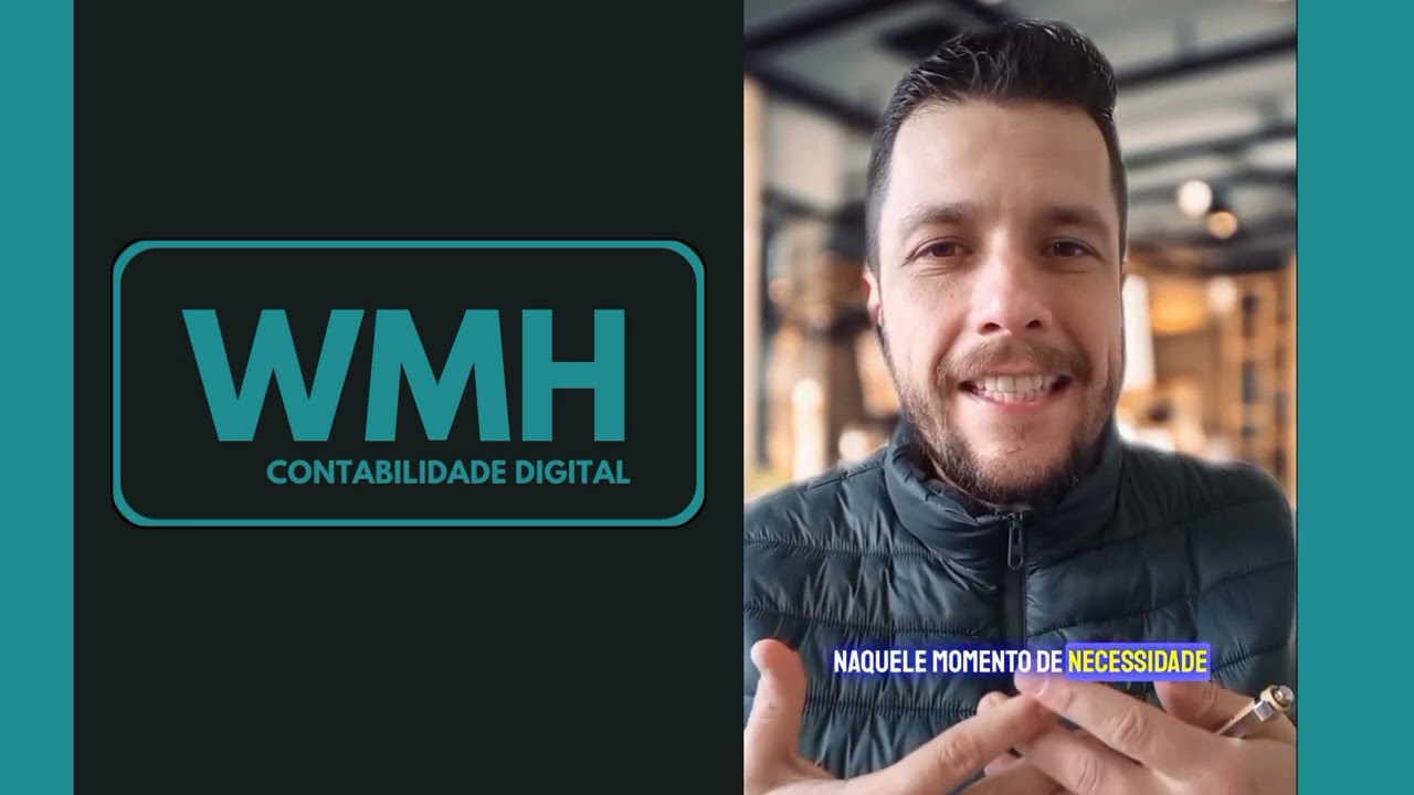Thumbnail do vídeo: Vídeo Institucional WMH Contabilidade - Conheça nossa história e serviços de contabilidade digital