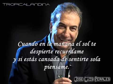 JOSE LUIS PERALES BALADA PARA UNA DESPEDIDA LETRA