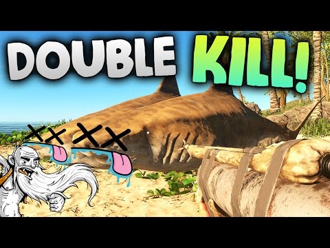Stranded Deep Gameplay - "DOUBLE TIGER SHARK KILL!!!"  - Let's Play Walkthrough