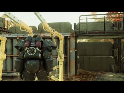 Fallout 76 part 19 reaching lvl 50 and getting the ultracite power armor !