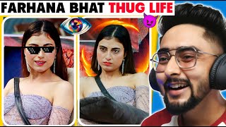 BIGG BOSS 19 FARHANA BHAT SAVAGE MOMENTS REACTION
