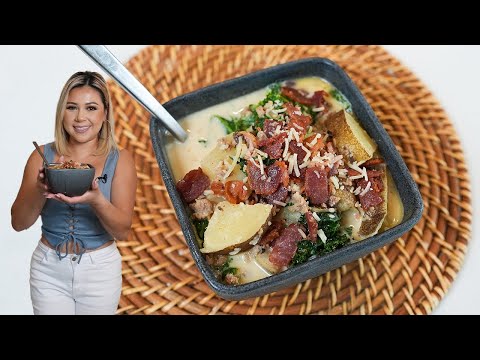 How to make BETTER than Olive Garden ZUPPA TOSCANA at Home!