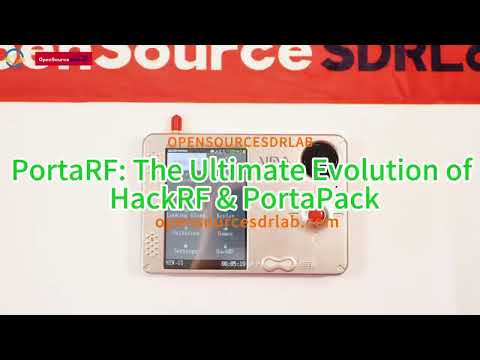 HackRF Portapack Evolved? This is PortaRF