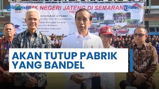 Jokowi Ancam Tutup Pabrik yang Bandel Timbulkan Polusi Udara