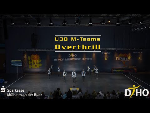 Overthrill- TSR Dance Academy | 3. Platz-  Ü30 M-Teams M-Reihe HipHop