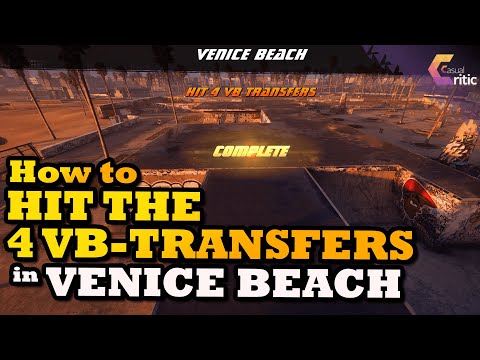 How to Hit 4 VB Transfers in Venice Beach - THPS 1+2