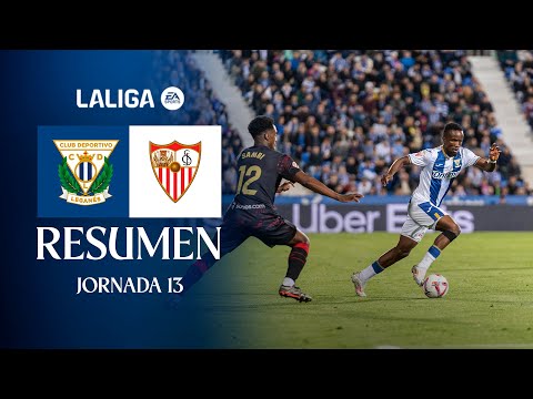 📹 RESUMEN CD Leganés 1 - 0 Sevilla FC  | J13 | LALIGA