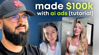 How I Made $100k Video Ads With 100% Ai (And Beat Real UGC Influencers)