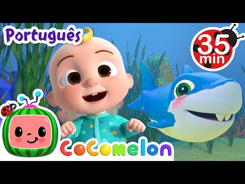 Bebê Tubarão | Cocomelon em Português | Músicas Infantis e Desenhos Animados para Crianças