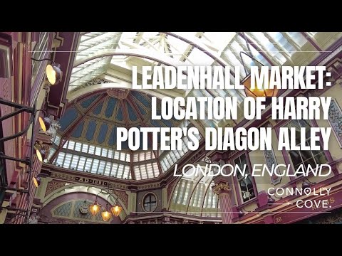 Leadenhall Market: Location of Harry Potter's Diagon Alley | London | England | Movie Location