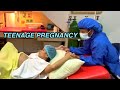 TEENAGE PREGNANCY BIRTH VLOG