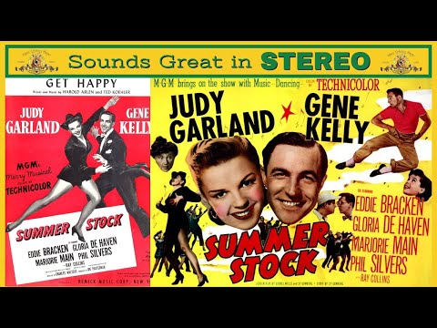 M-G-M Recording SESSIONS: GET HAPPY - Judy Garland STEREO