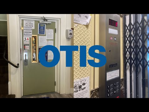 Ruined Gated OTIS Traction Elevator - The Post Hotel - San Francisco, CA